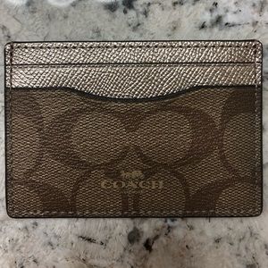 Authentic Coach Card Holder